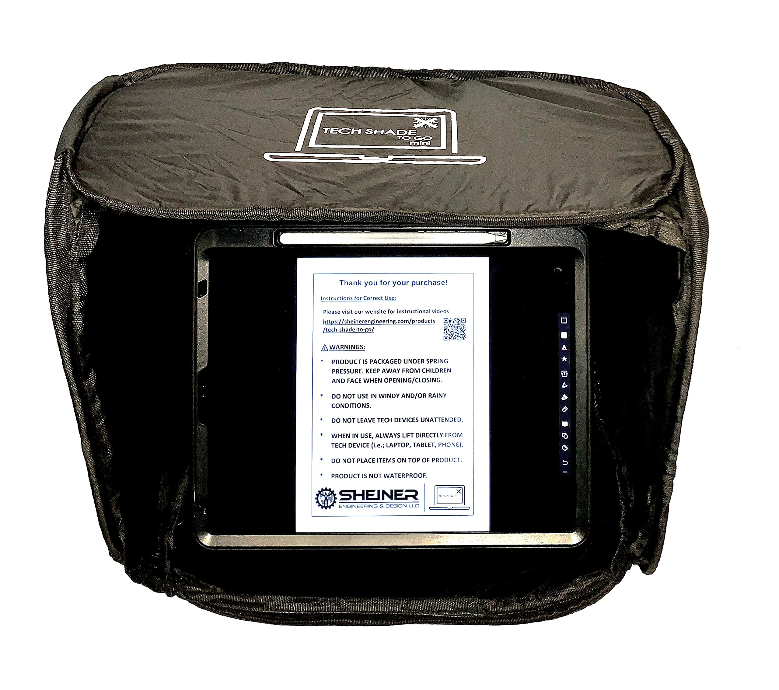 Amazon.co.jp: TECH SHADE TO GO ミニポータブルノートパソコン